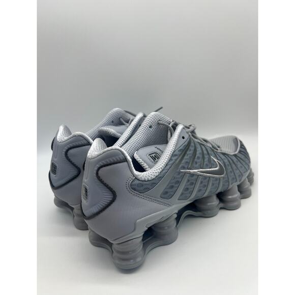 Nike Shox TL Men\'s Size 10.5 Wolf Grey Iron Grey Running Shoes AV3595-015 main image 4
